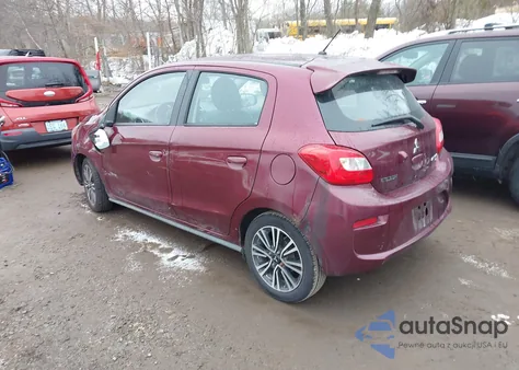 2017 Mitsubishi Mirage Gt z USA, uszkodzony, nr VIN ML32A5HJ2HH000307